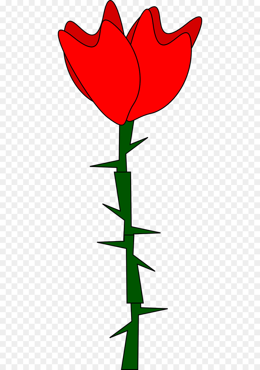 900x1280 Thorns, Spines, And Prickles Rose Drawing Clip Art