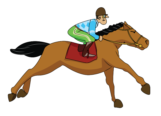 643x463 Thoroughbred Horse Racing Jockey Clip Art