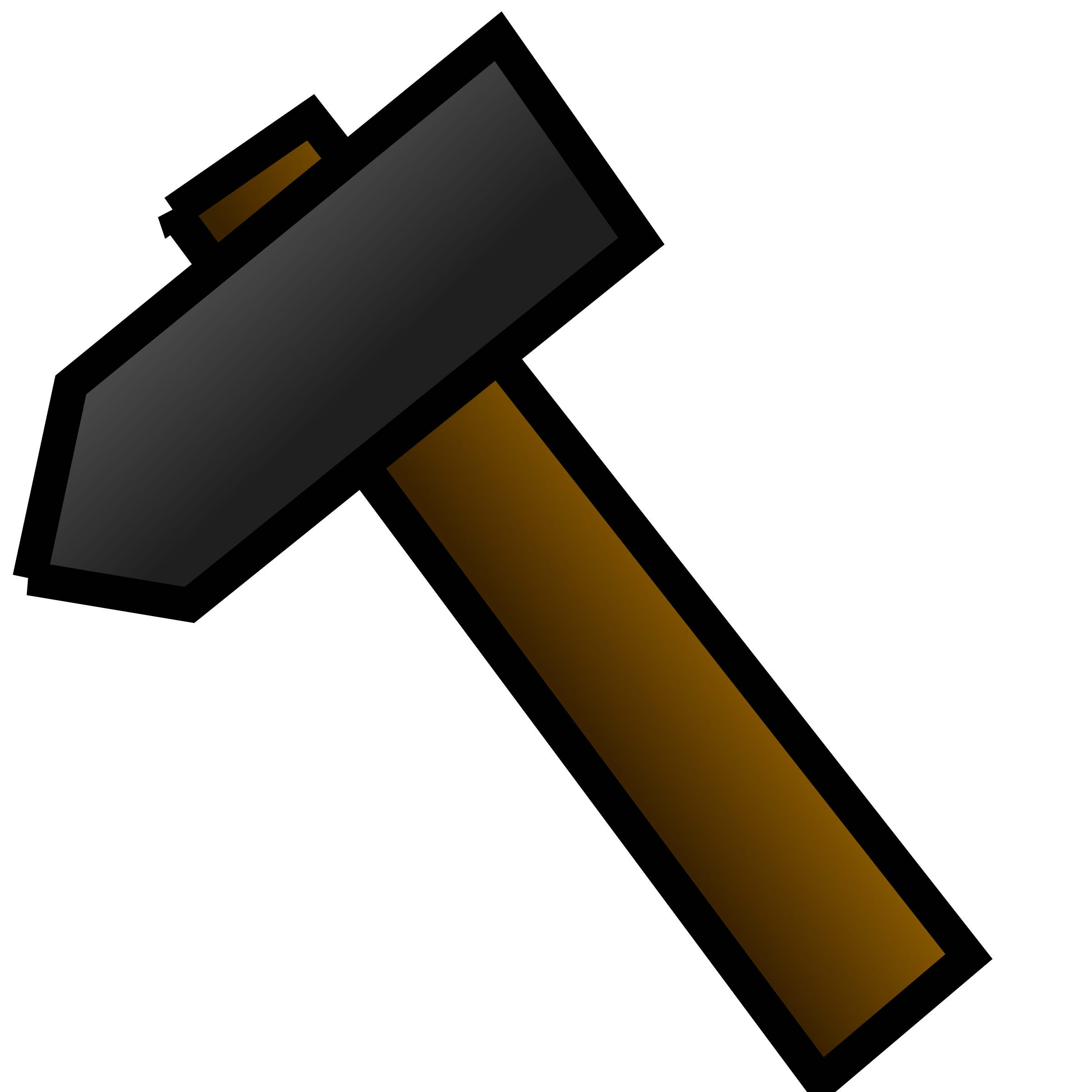 2400x2400 Printable Hammer Clip Art