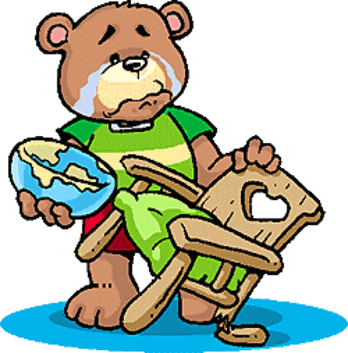 1124x1142 Goldilocks And The Three Bears Cont'D (Adverbs) By