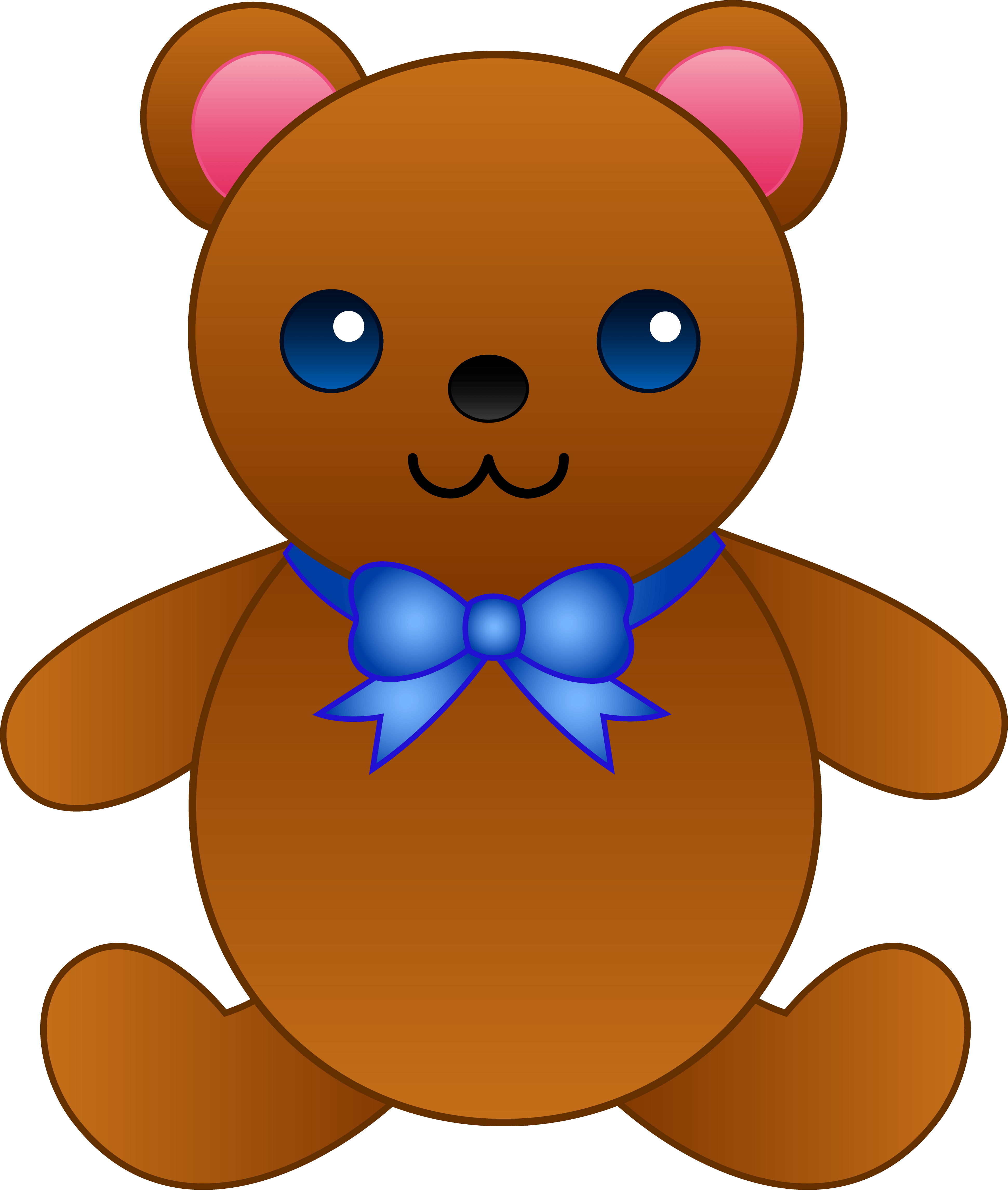 3881x4581 Kindergarten Bear Cliparts