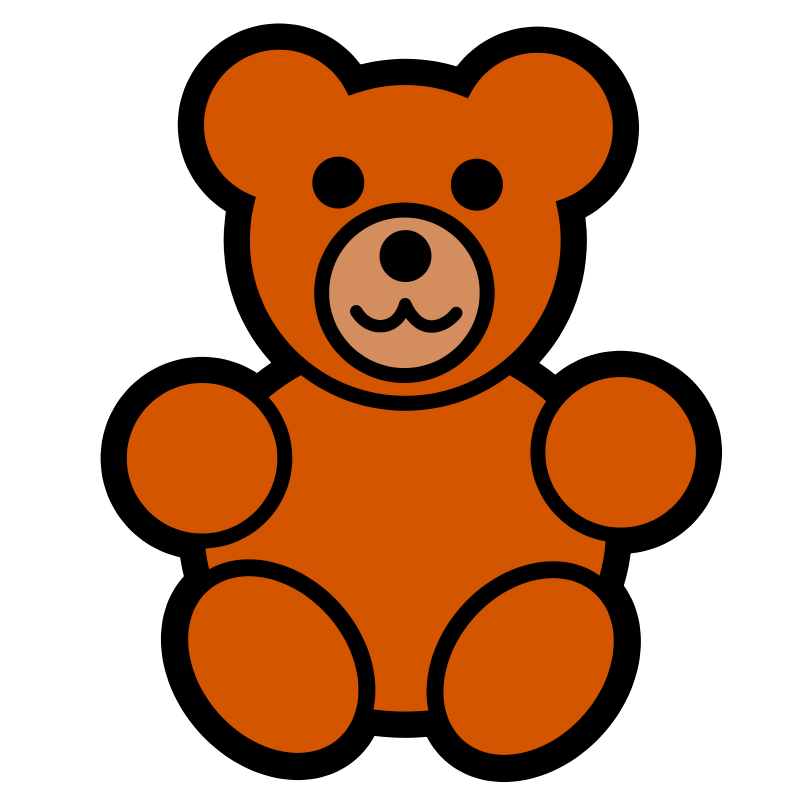 800x800 Teddy Bear Clipart