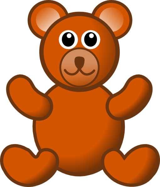 510x598 Teddy Bear Clip Art Free Clipart Clipartwiz 3