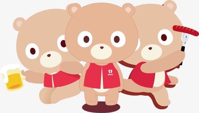 650x371 Winnie The Three Musketeers, Bear, Cartoon, Three Bears Png Image