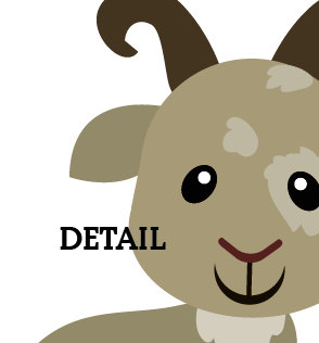 294x316 Three Billy Goats Gruff Clipart Instant Download File