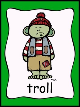 263x350 Three Billy Goats Gruff Posters (6 Total) And Writing Activity Tpt