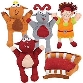 342x342 The Three Billy Goats Gruff Puppets Industrial