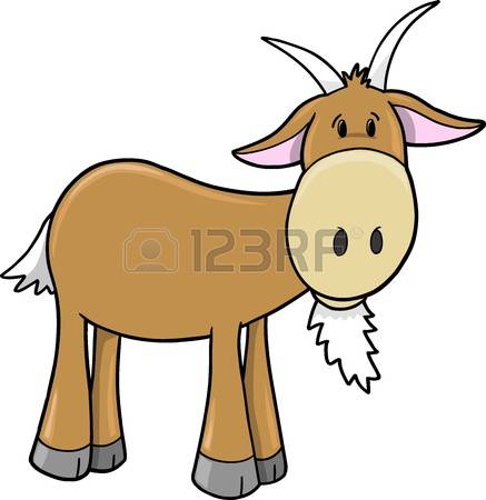 437x450 Billy Goat Clipart Chivo