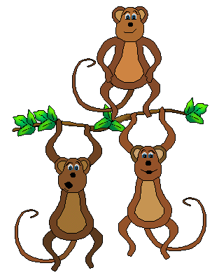 303x392 Monkey Clip Art