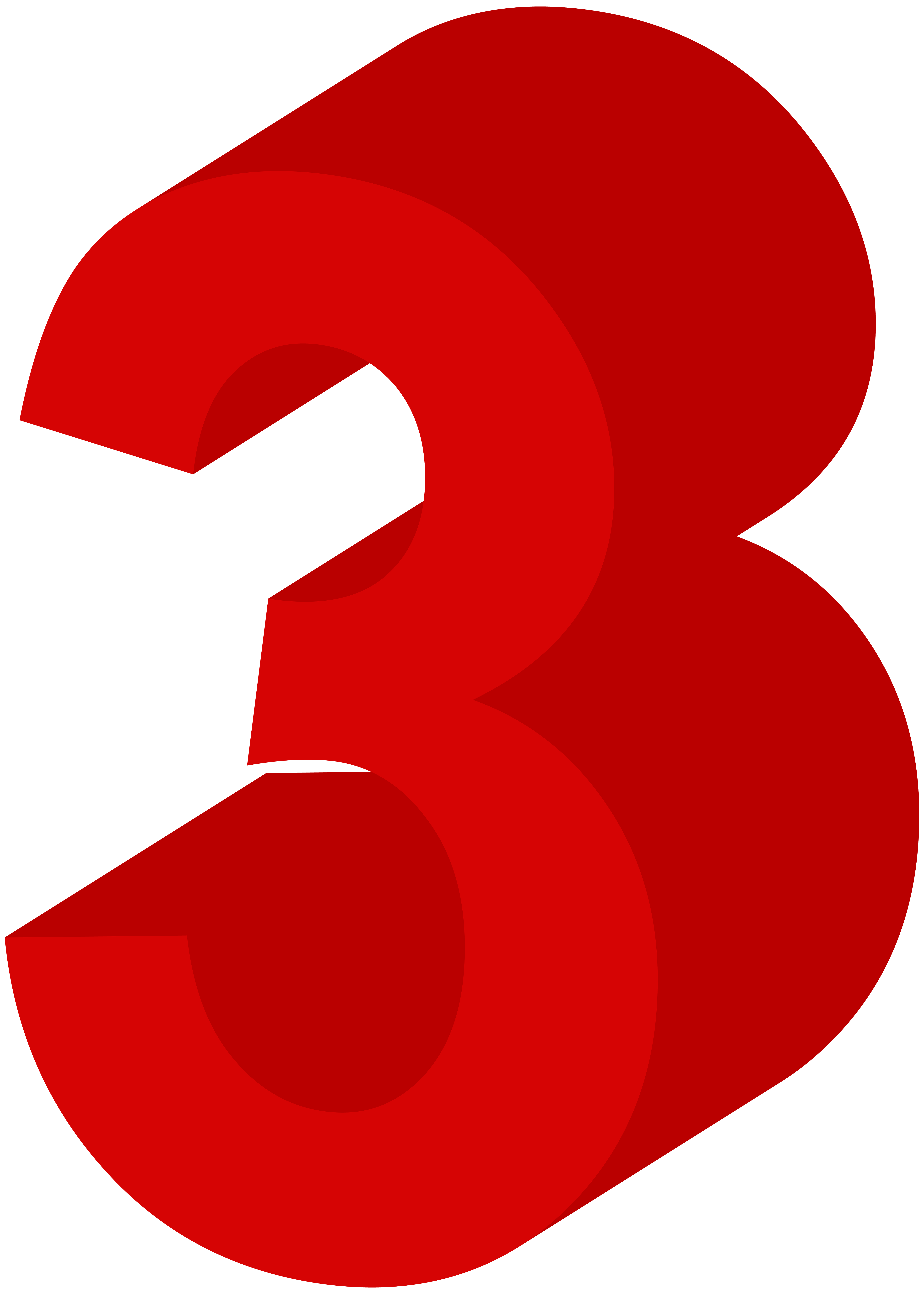 5715x8000 Number Three Red Png Clip Art Imageu200b Gallery Yopriceville