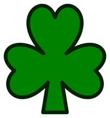375x400 Clover Clipart Trinity