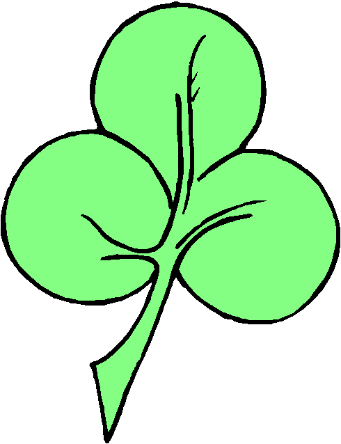 490x638 Free Clover Clipart
