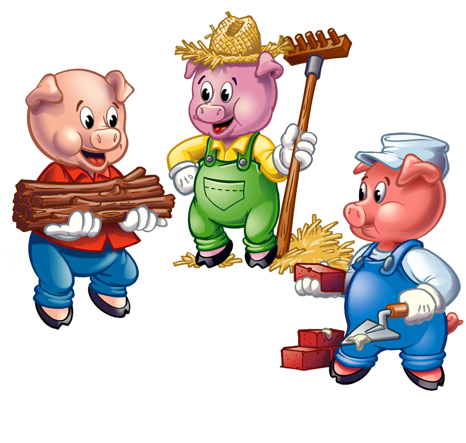 960x914 Three Little Pigs Png Hd Transparent Three Little Pigs Hd.png