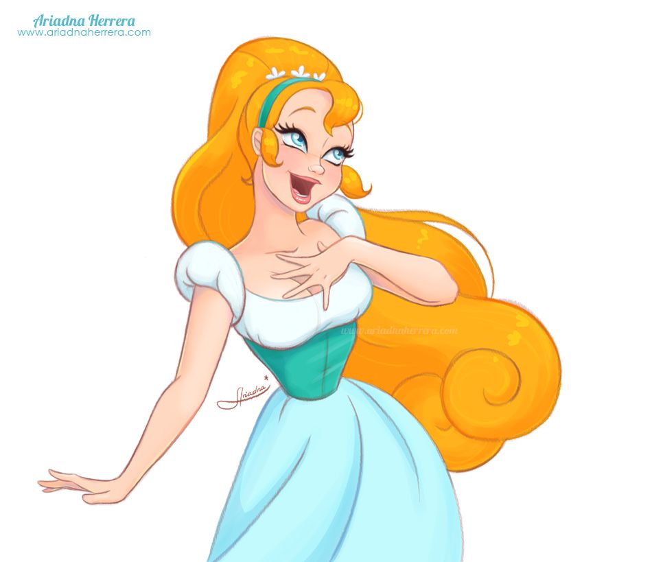 950x819 Thumbelina By Ariartna Disegni Animation