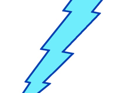 440x320 Flash Clipart Thunder And Lightning