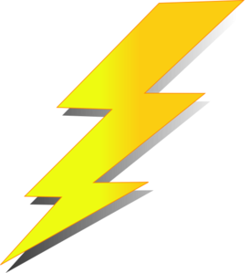273x299 Thunder Bolt Clip Art