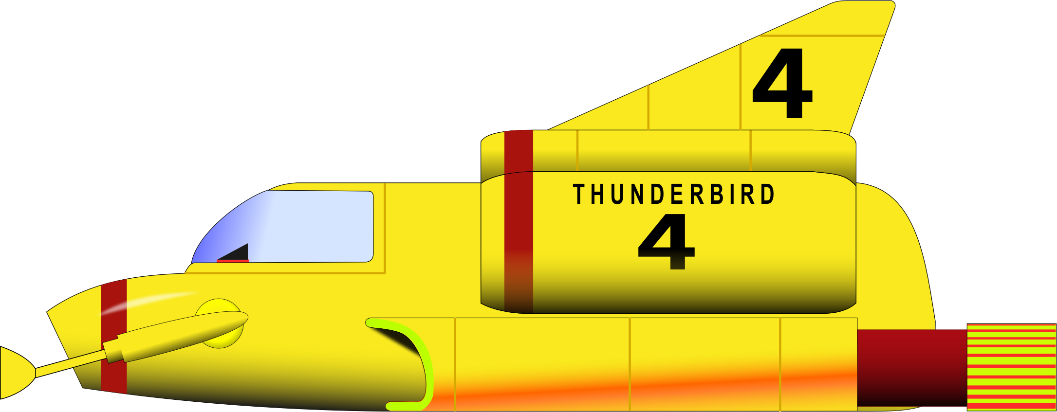 2171x847 Thunderbird 4 Icons Png