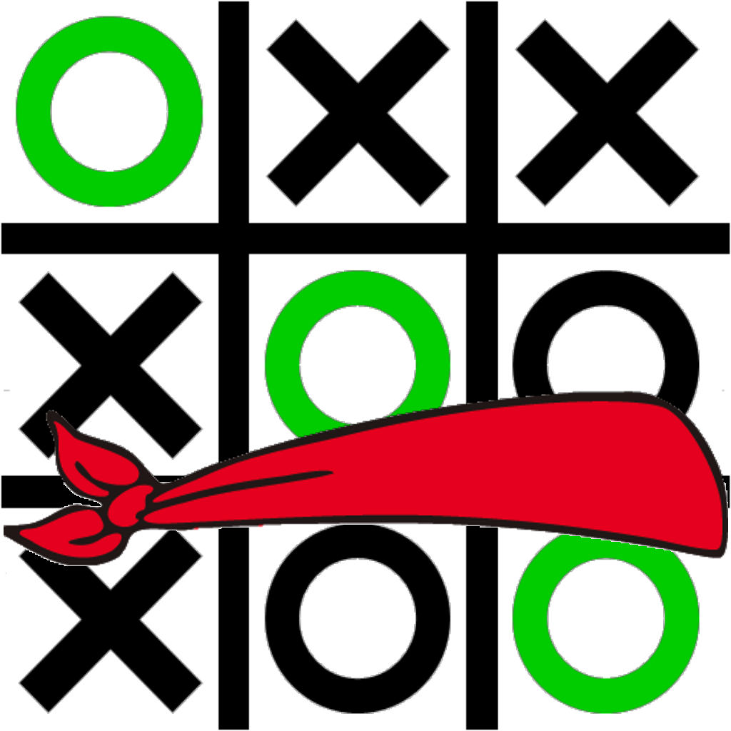 1024x1024 Blindfold Tic Tace Digital Math Grid Game Paths