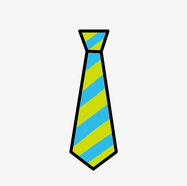 625x624 Color Cartoon Tie, Cartoon Tie, Striped Tie, Tie Png Image