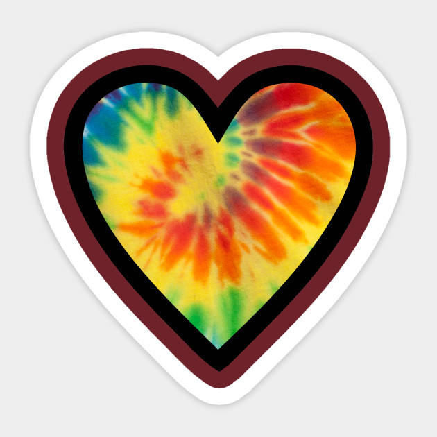 630x630 Tie Dyed Heart