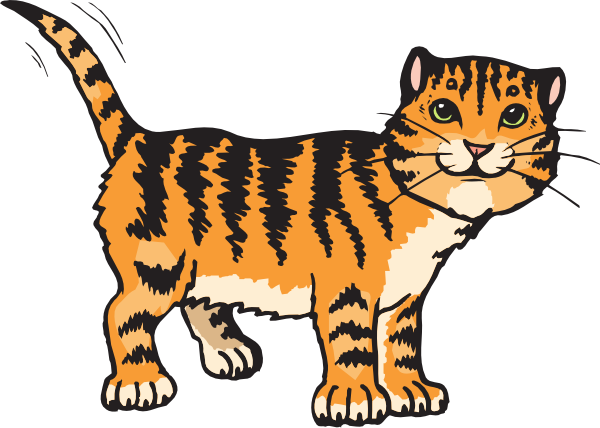 600x428 Cat Clipart