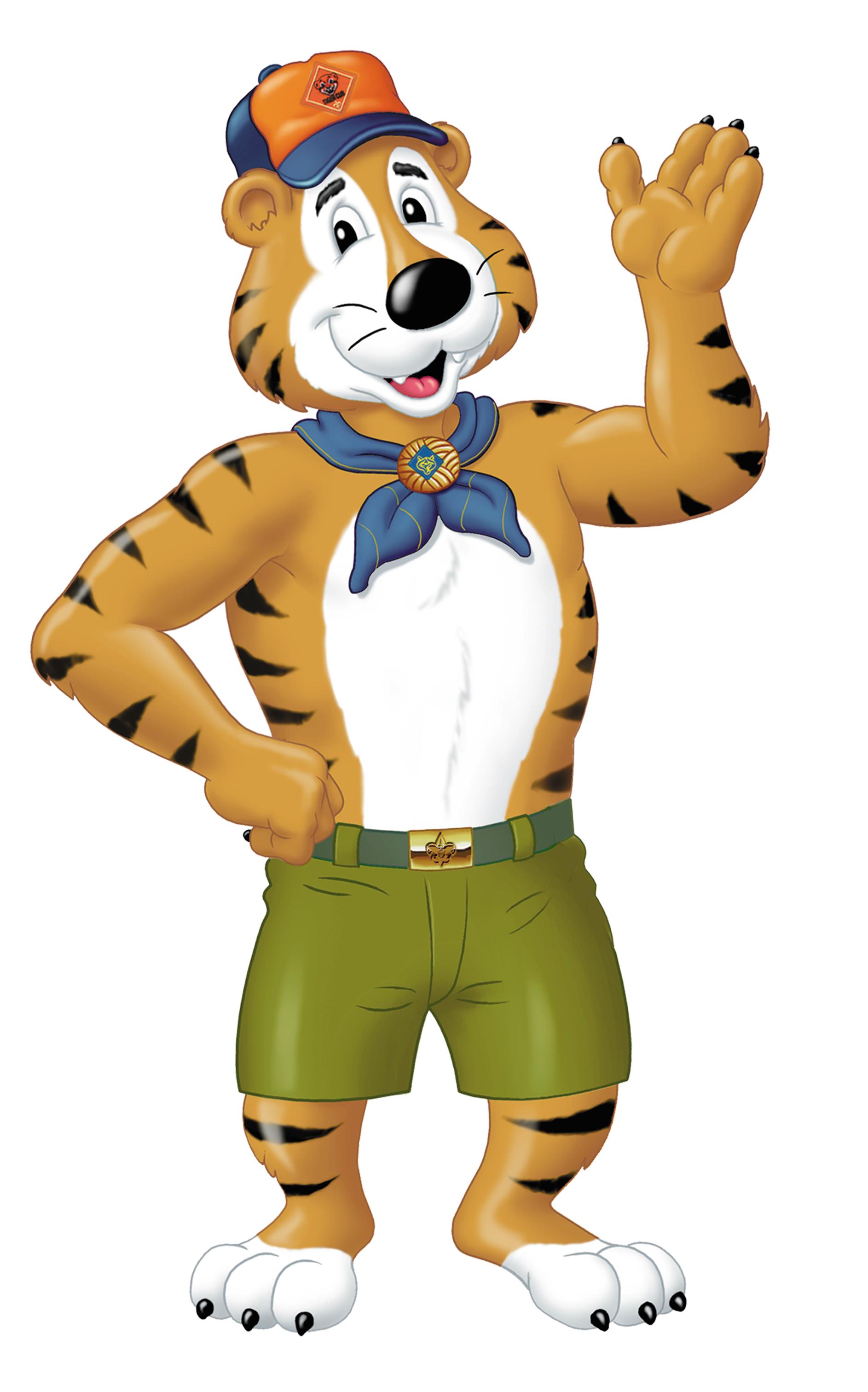 1886x3023 Tiger Cub Scout Clip Art N2 Free Image