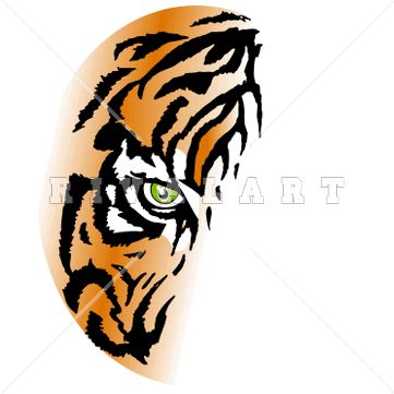 Tiger Face Clipart
