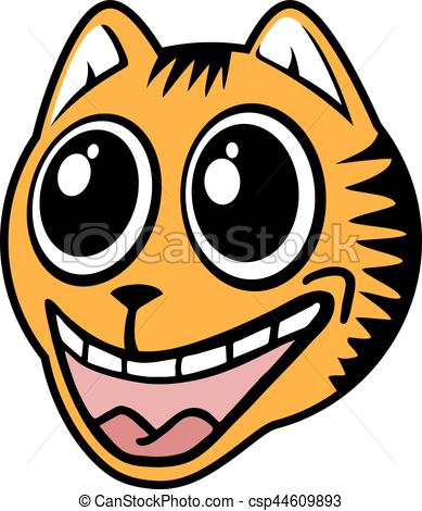 389x470 Design Of Funny Tiger Face.