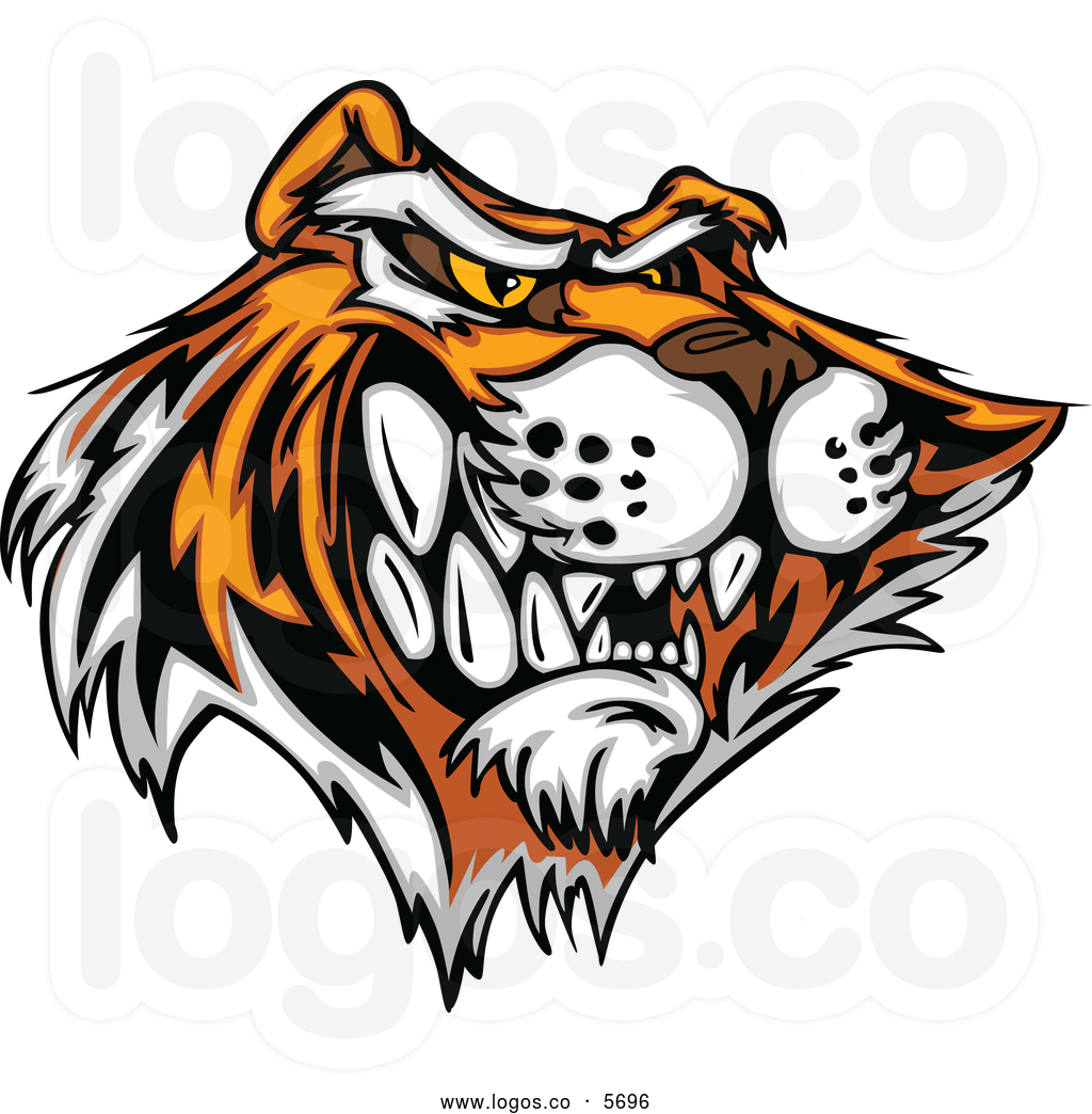 1024x1044 Tiger Face Clip Art Black And White Clipart Panda