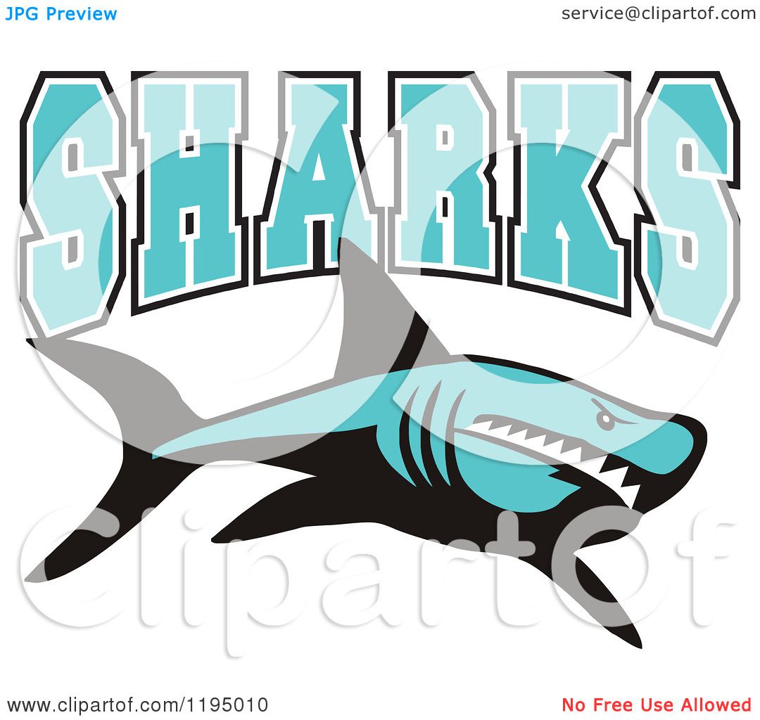 1080x1024 Clipart Of Blue Sharks Text Over A Shark