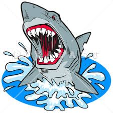 225x225 Cartoon Shark Mascot