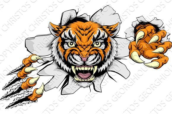 580x386 35 Best Tiger Clip Art Images On Clip Art, Clipart