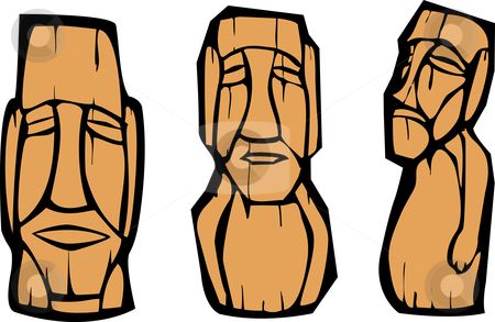 450x293 Simple Tiki Images Clip Art