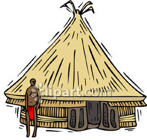 300x285 Hut Clipart