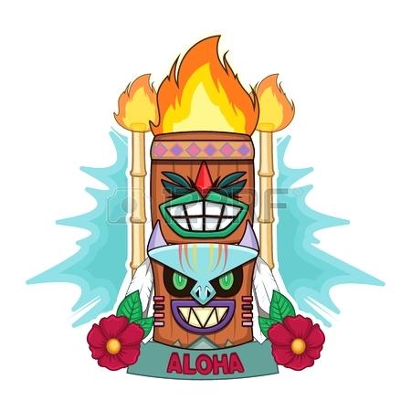 450x450 Tiki Face 1 By Mask Clip Art Kenttruog
