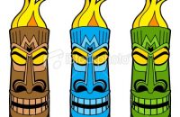 200x130 Fresh Tiki Clip Art Images Hawaiian Clipart Panda Free