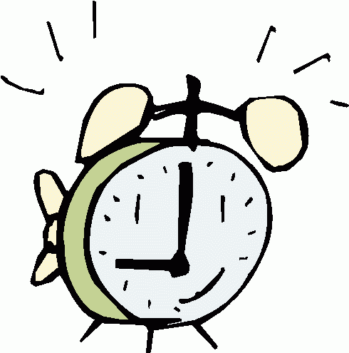 490x495 Alarm Clock Clipart Free