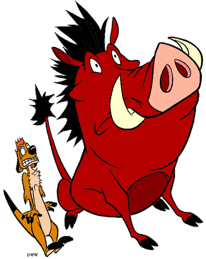 423x532 Timon And Pumbaa Clip Art Disney Clip Art Galore
