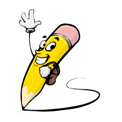 400x400 Pencil Man By Kloudfish