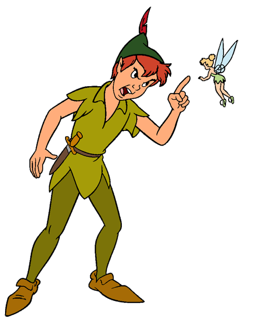 500x634 Peter Pan Amp Tinker Bell Clip Art Disney Clip Art Galore