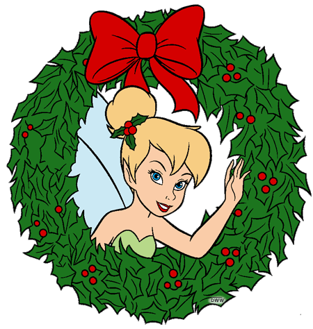 450x474 Tinkerbell Christmas Clipart