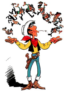 228x321 Cartoons Clip Art Lucky Luke