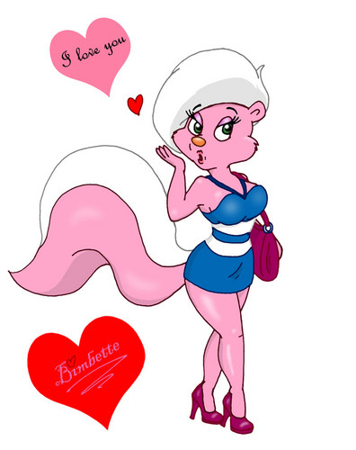 396x500 Tiny Toon Adventures Images Bimbette Skunk Hd Wallpaper