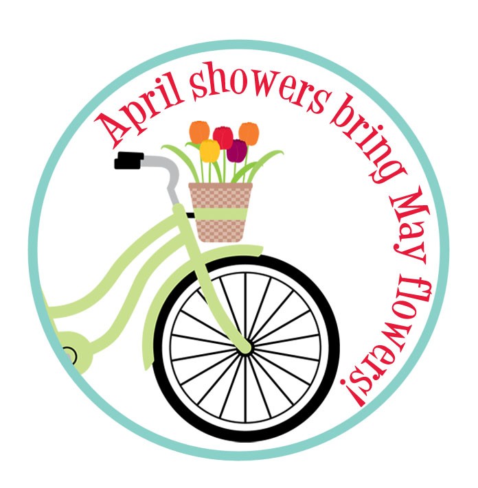696x711 April Showers April Free Clip Art