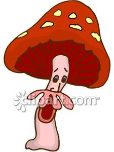 225x300 Funny Cartoon Toadstool