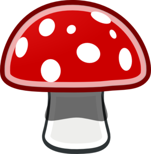 294x300 Mushroom Red Spots Clip Art
