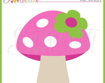 340x270 Mushroom Clip Art Etsy