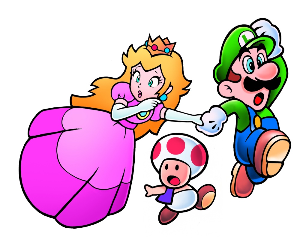 1000x830 Princess Peach Clipart Toad