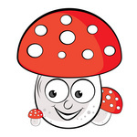 150x150 Stop Toadstool Sigh Isolated On White Background Royalty Free