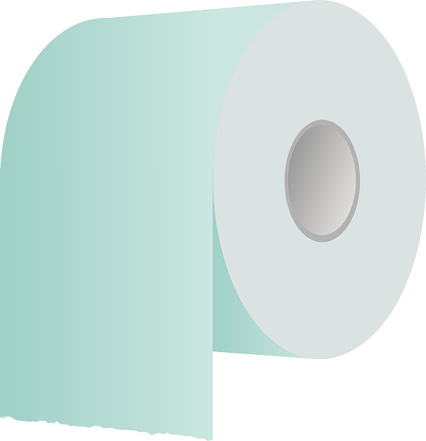 619x640 Free Toilet Paper Clipart Image